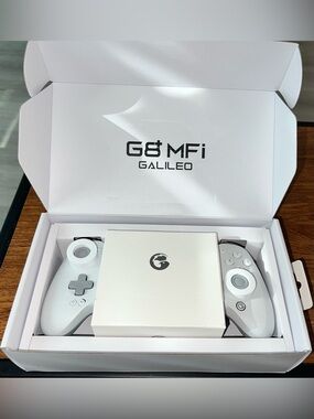 G8+ MFi Galileo Gamesir White Wireless Gaming Controller Set